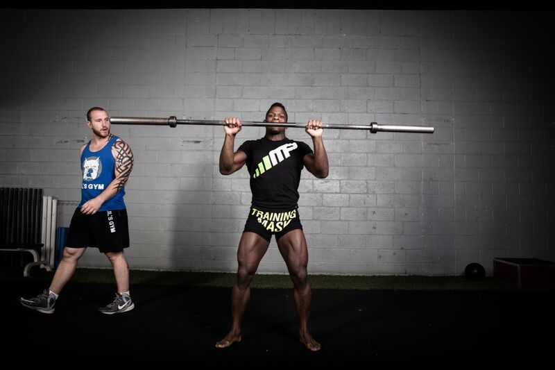 Phil Hawes, professional MMA fighter, training with Craig Bongelli