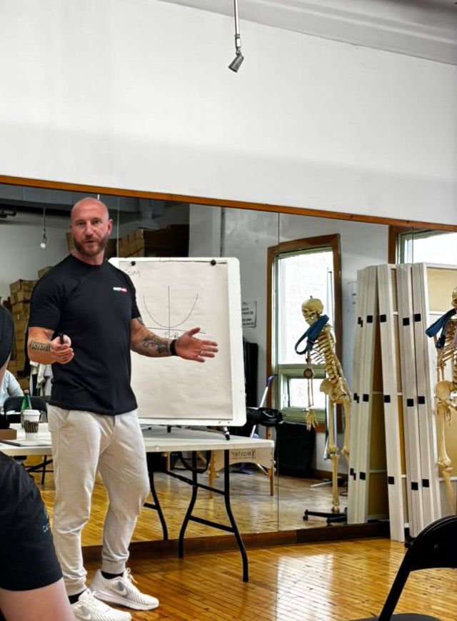 Craig Bongelli teaching at a Conjugate Coach Certification seminar